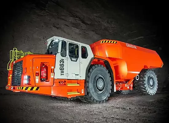 Camión minero Sandvik TH663I